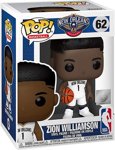POP - Zion Williams White Jersey - #62