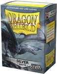 Dragon Shield - Standard Non-Glare Matte: Silver - 100ct. Card Sleeves