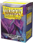 Dragon Shield - Standard Non-Glare Matte: Purple - 100ct. Card Sleeves