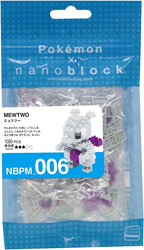 Nanoblock - Pokemon: Mewtwo - Figure