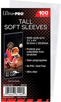 U.P. Tallboy Soft Sleeves (100ct)