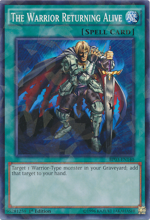 The Warrior Returning Alive [BP03-EN140] Shatterfoil Rare