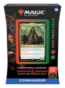 MTG - COMMANDER LEGENDS: BALDUR'S GATE - EXIT FROM EXILE - COMMANDER DECK