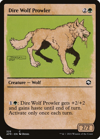 AFR-325 - Dire Wolf Prowler - Non Foil  - NM