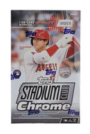 Topps - 2022 Stadium Club Chrome Baseball - Hobby Box