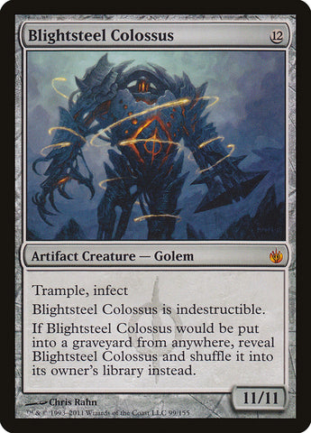 MBS-099 - Blightsteel Colossus -  Non Foil - NM