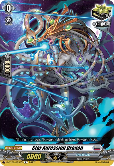 Star Agression Dragon (D-BT06/083EN) [Blazing Dragon Reborn]