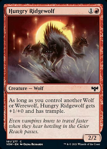 VOW-161 - Hungry Ridgewolf -  Non Foil - NM