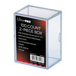 Ultra Pro 100 Count 2 Piece Plastic Box