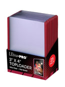 U.P. - 3x4: Red - 25ct. Toploader