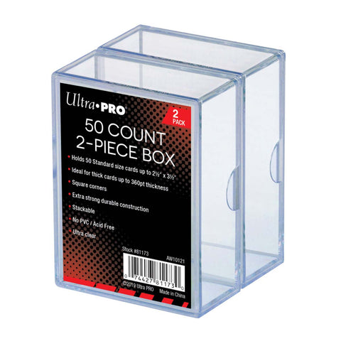 U.P. 50 Count 2pc Plastic Box