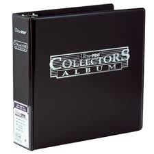 U.P. 3" Collectors Card Binder (black)
