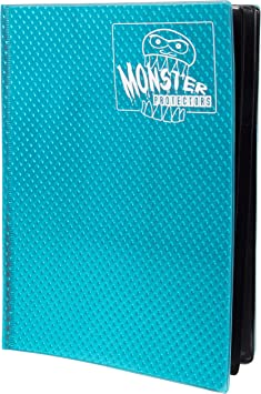 MONSTER - Binder -  Aqua Blue