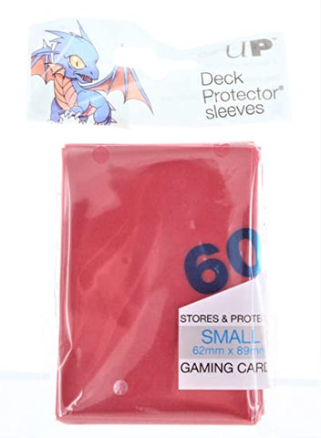 UP-Pro Matte Red  Small Deck Protectors