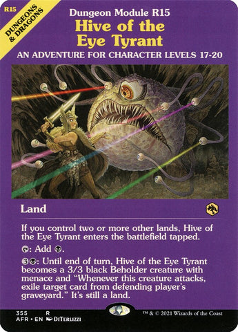 AFR-355 - Hive of the Eye Tyrant - Foil  - NM