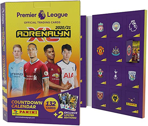 2021-22  Premier League ADVENT CALANDER 132 CARDS 1LE