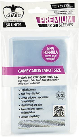 .UG Tarot Size Board Games 50ct. Sleeves