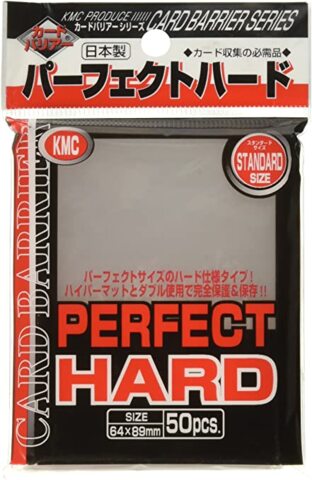 KMC Perfect Hard Sleeves 50ct