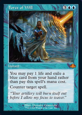 DMR-284 - Force of Will - Non Foil - NM