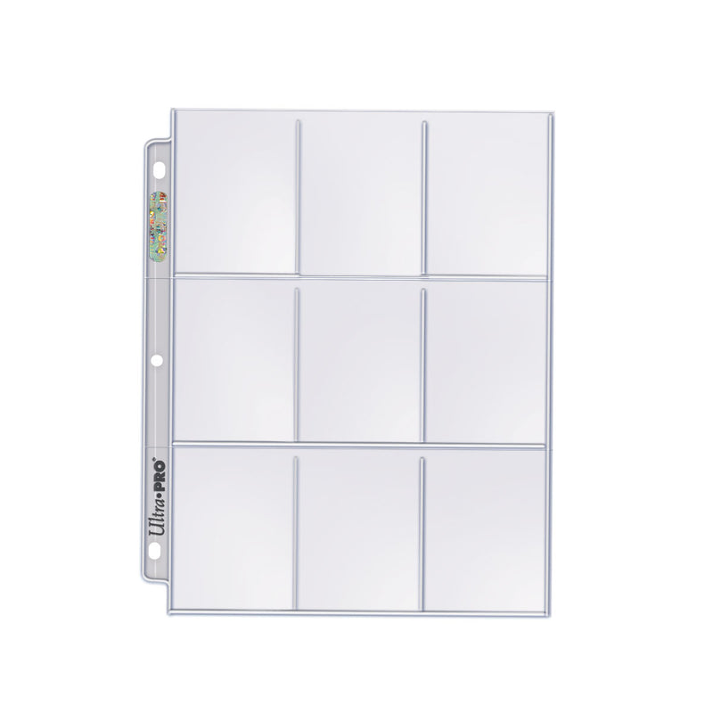 Ultra PRO: 18-Pocket Pages - Silver Series (3-Holes / 25ct)