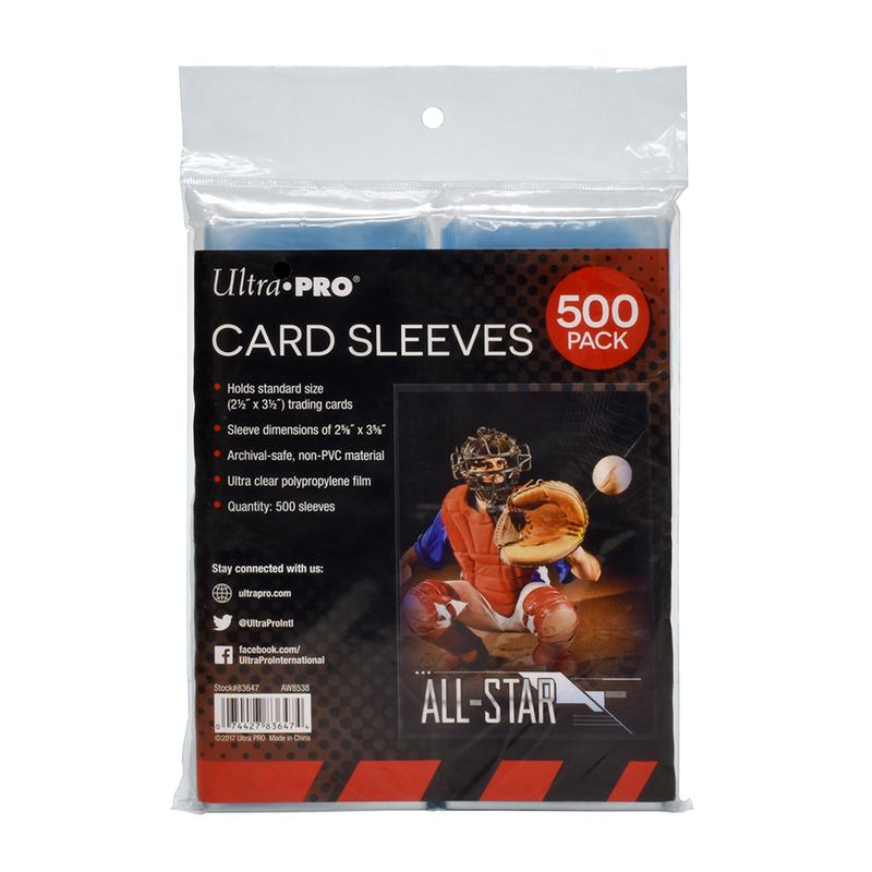 U.P. Card Sleeves (Penny Sleeves 500ct)