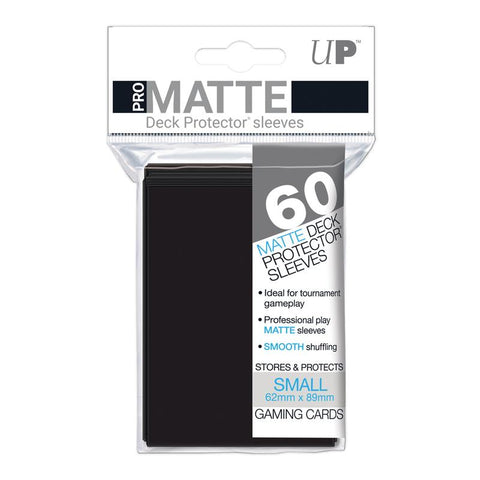 U.P. Small Pro-Matte 60ct Deck Protector - Black