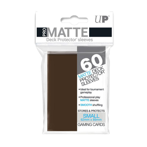 U.P. YGO Pro-Matte Deck Protector Brown Matte