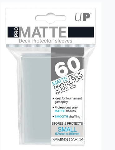UP 60 Small  Pro Matte Sleeves - opaque