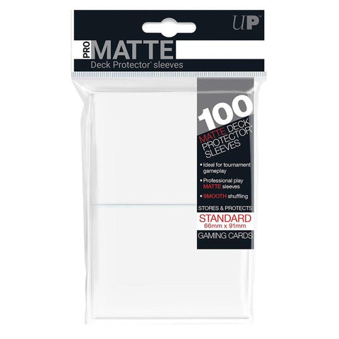 U.P.  White Deck Protector (100)