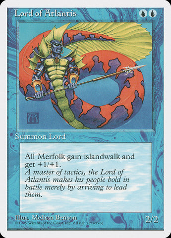 4ED-082 - Lord of Atlantis - Non Foil - MP