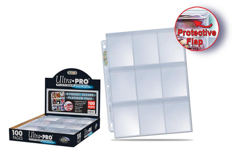 U.P. Pages - 9 Pocket 2.5" x 3.5" Secure