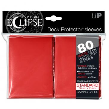 U.P. Eclipse Pro Matte Deck Protector - Red