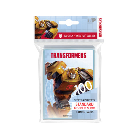 U.P. 100ct Deck Protectors - Transformers - Bumblebee