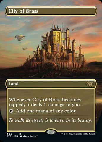 2X2-403 - City of Brass - Foil  - NM