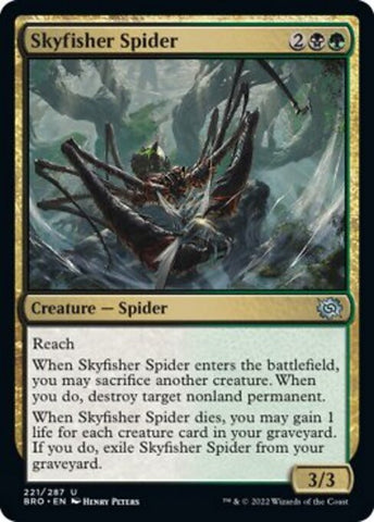 BRO-221 - Skyfisher Spider - Non Foil - NM