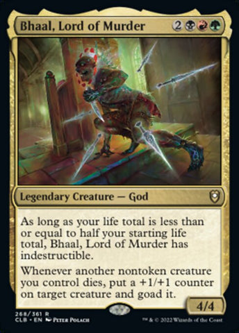 CLB-268 - Bhaal, Lord of Murder - Non Foil  - NM