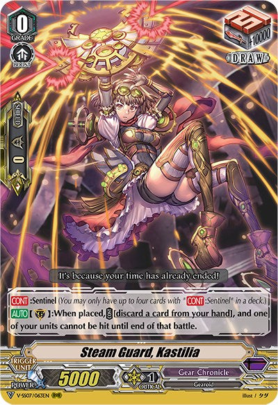 Steam Guard, Kastilia (V-SS07/063EN) [Clan Selection Plus Vol.1]