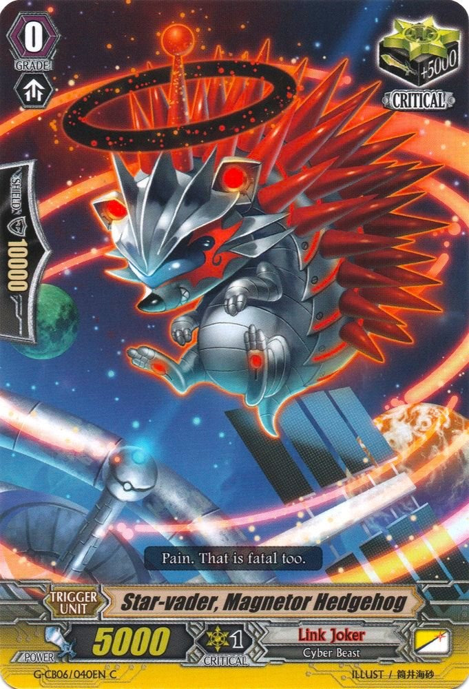 Star-vader, Magnetor Hedgehog (G-CB06/040EN) [Rondeau of Chaos and Salvation]