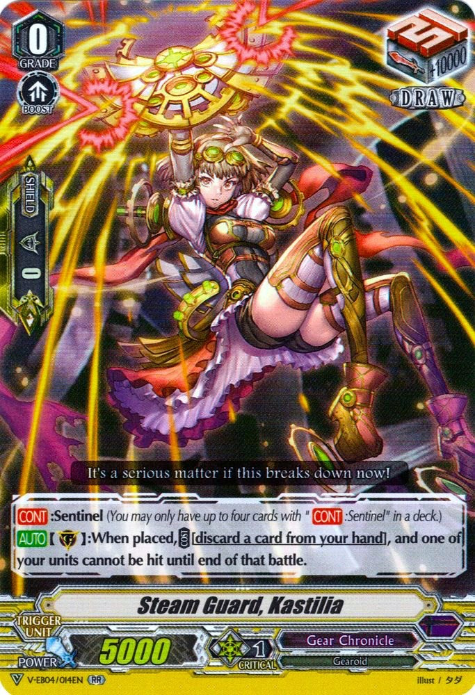 Steam Guard, Kastilia (V-EB04/014EN) [The Answer of Truth]