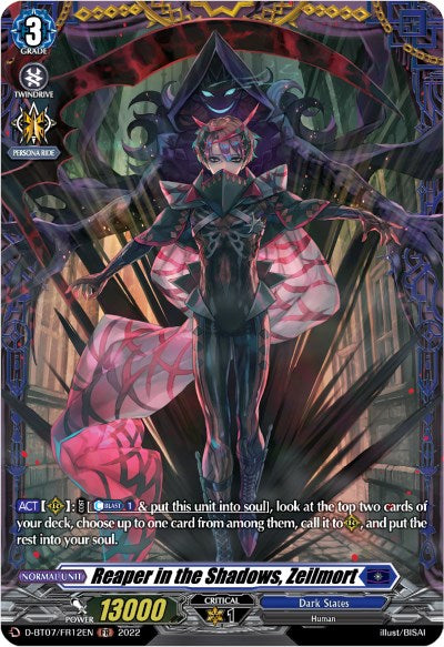 Reaper in the Shadows, Zeilmort (FR) (D-BT07/FR12EN) [Raging Flames Against Emerald Storm]