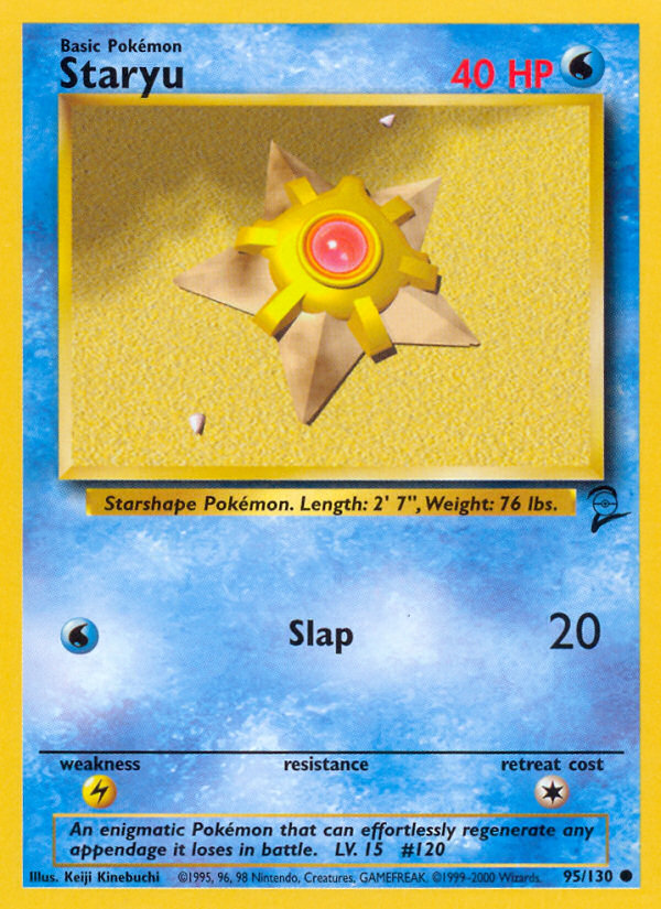 Staryu (95/130) [Base Set 2]