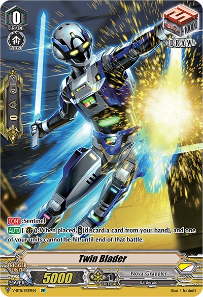 Twin Blader (V-BT11/SP29EN) [Storm of the Blue Cavalry]