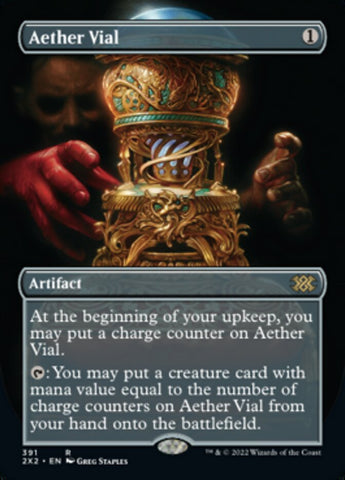 2X2-391 - Aether Vial - Foil  - NM