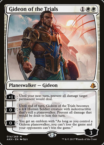 AKH-014 - Gideon of the Trials - Foil - NM