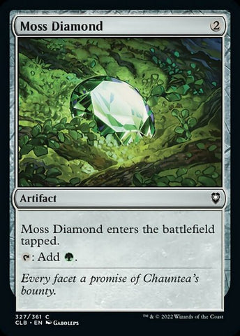 CLB-327 - Moss Diamond - Non Foil  - NM