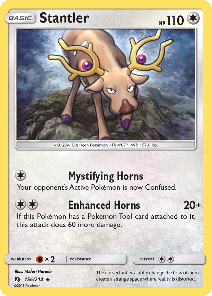 Stantler (156/214) [Sun & Moon: Lost Thunder]