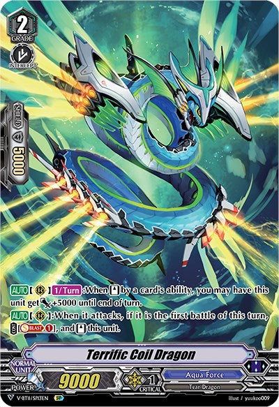 Terrific Coil Dragon (V-BT11/SP13EN) [Storm of the Blue Cavalry]