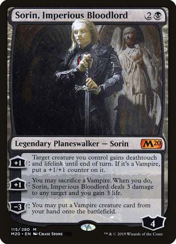 M20-115 - Sorin, Imperious Bloodlord  - Non- Foil  - NM