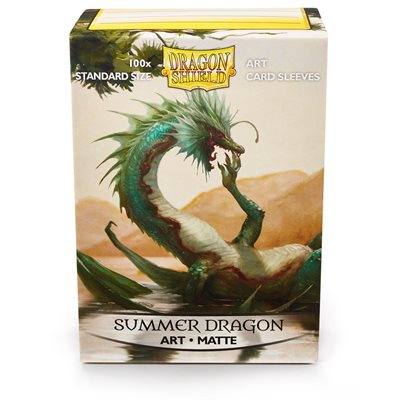 Dragon Shield - Standard Art-Matte: 2019 Summer Dragon - 100ct. Card Sleeves