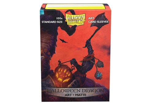 Dragon Shield - Standard Art-Matte: 2021 Halloween Dragon - 100ct. Card Sleeves
